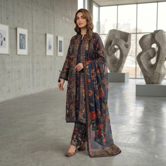 Gond Heritage 4Piece Printed outfit